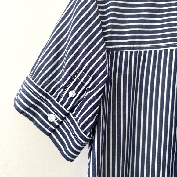 Everlane Day Tripper Dress - Navy White Striped XXS - Picture 11 of 14